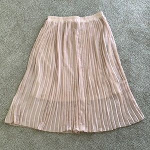 Adiva Blush Accordian Skirt